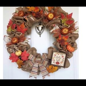 Custom made thanksgiving wreath beautiful